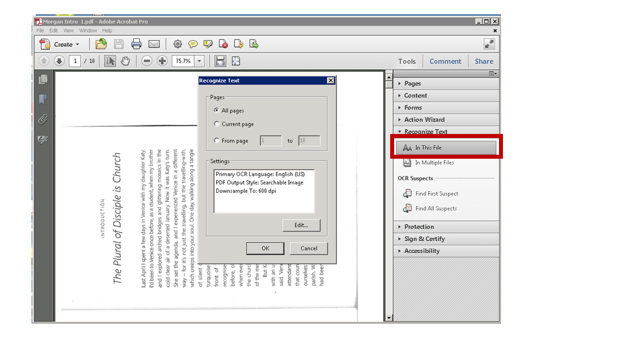 Screenshot of Adobe Pro- In this file highlighted in red.