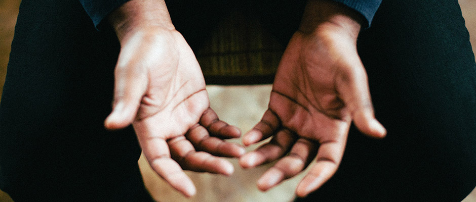 Open hands