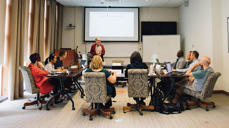 DMin students in class