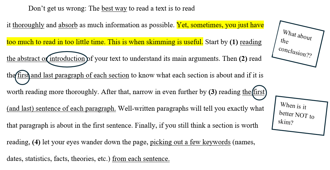 sample annotated text. The example is replicated below in text-form.