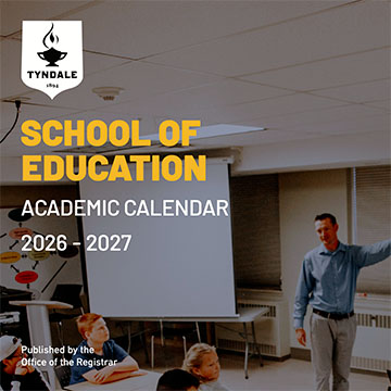 School of Education Academic Calendar Preview image