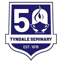 Tyndale Seminary 50th Anniversary logo, established 1976.
