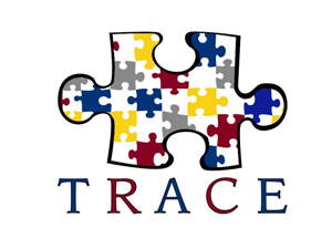 TRACE Camp Logo - Multicoloured Puzzle Piece