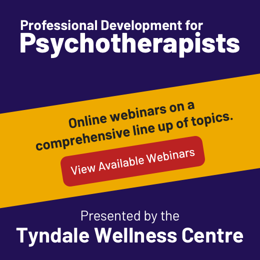 Professional Development for Psychotherapists - view webinars
