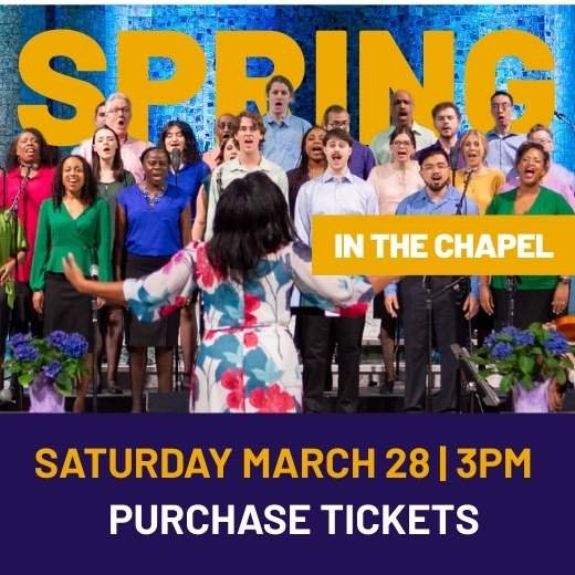 Spring in the Chapel 2026 – Saturday March 6, 3PM – Purchase Tickets