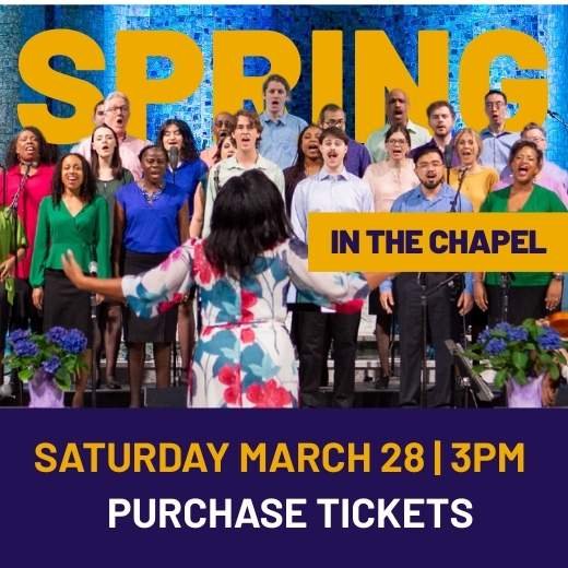 Spring in the Chapel 2026 – Saturday March 6, 3PM – Purchase Tickets