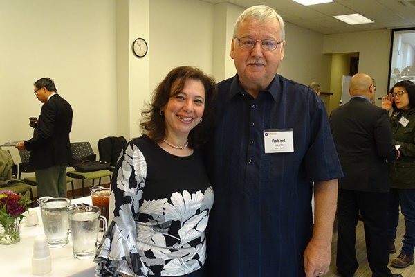 Dr. Robert Cousins at TIM Centre Celebration
