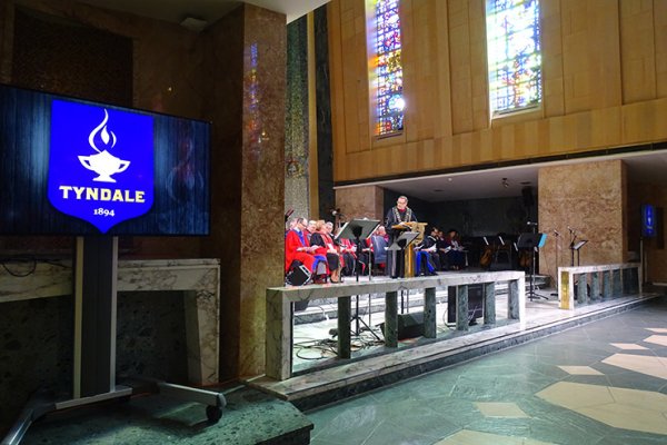 Tyndale Logo next to Faculty