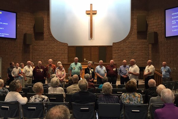 LCBM group at front of church