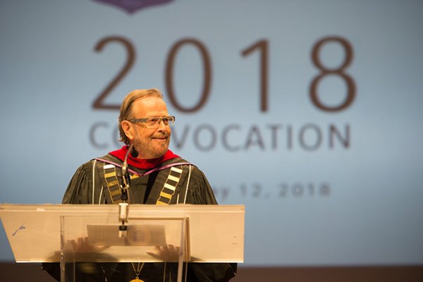 President Nelson welcomes graduates and guests