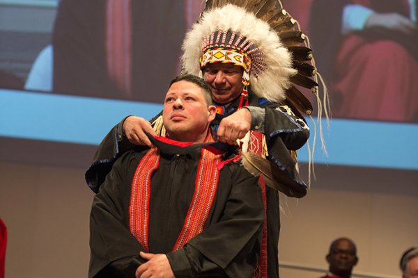 First graduate of MTS Indigenous Studies, Marc Levasseur