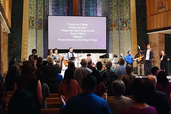 Worship in the Chapel