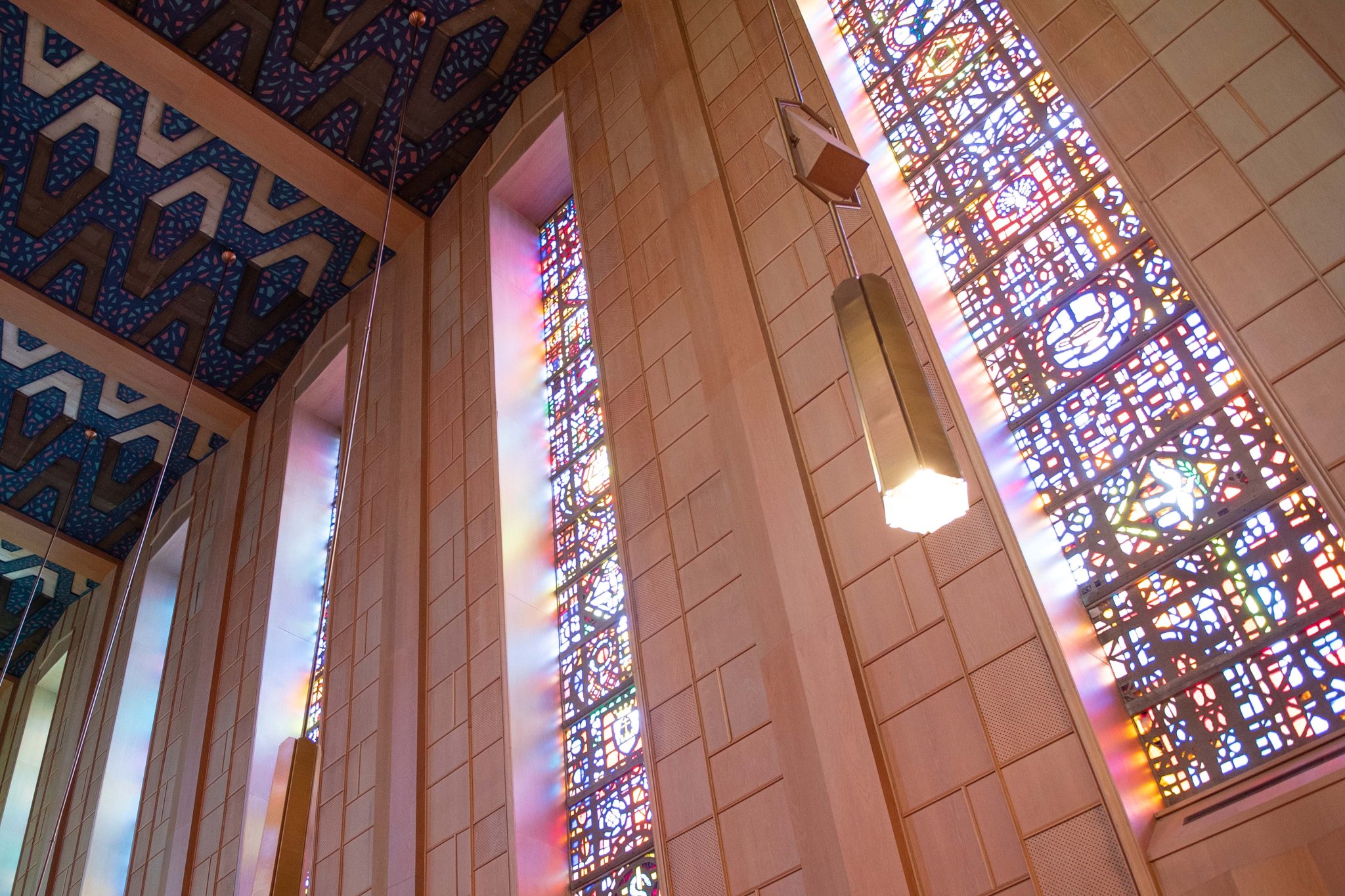 Chapel Windows Featuring Stained Glass