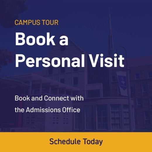 Campus Tour - Book a personal Visit - Book and Connect with the Admissions Office