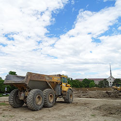 Construction on Tyndale Campus